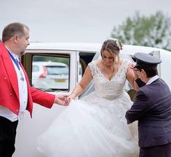 Assisting the Bride.